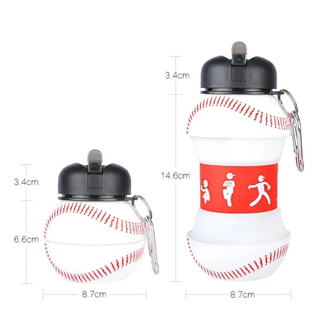 Foldable Water Bottle - Happy Health Star