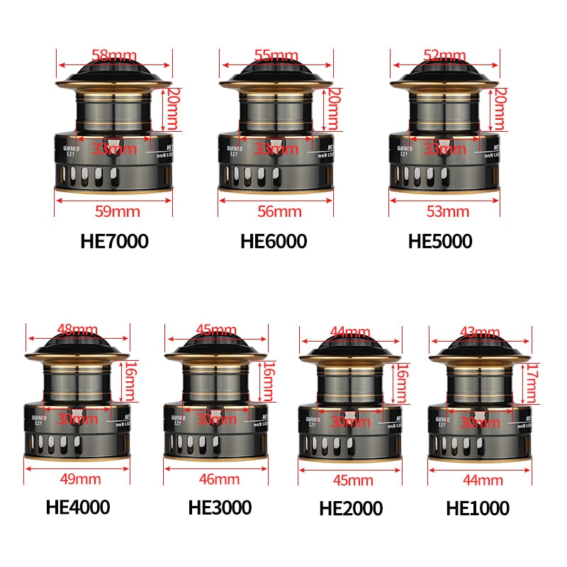 High Speed Spinning Fishing Reel - Happy Health Star