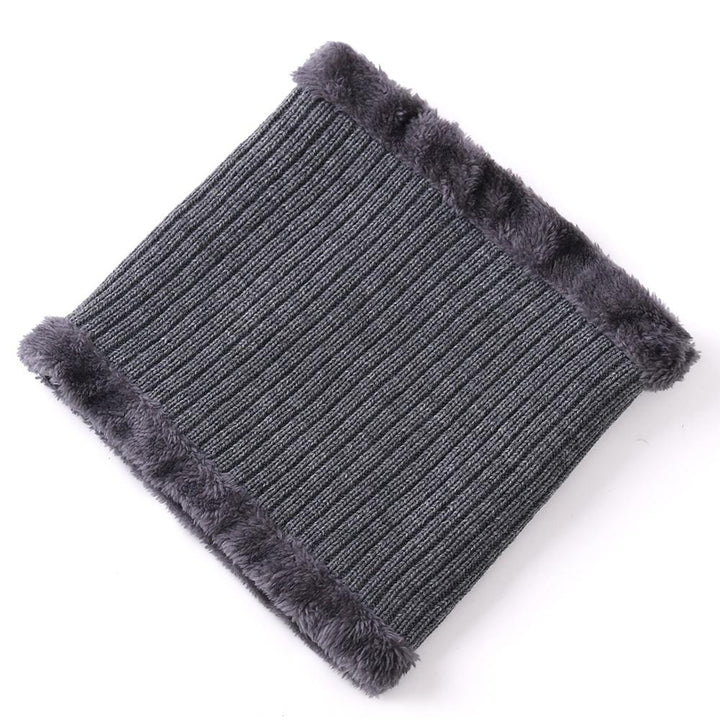 Knitted Warm Hat with Visor - Happy Health Star