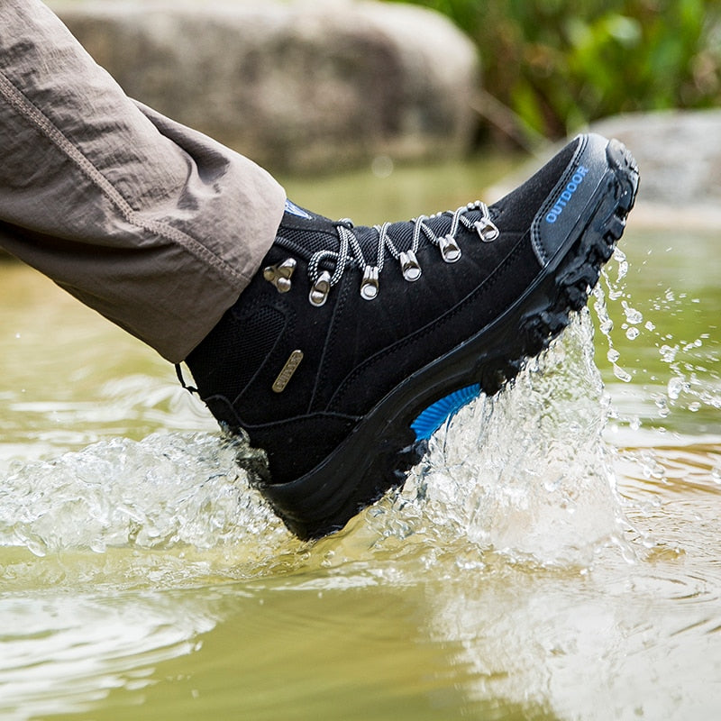 Leather Hiking Hunting Boots  