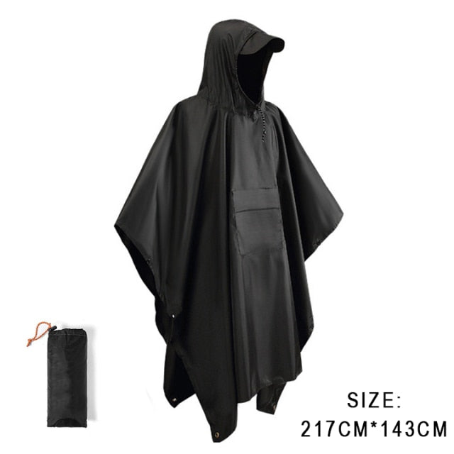 3 In 1 Military Waterproof Rain coat for Men and Women - Happy Health Star