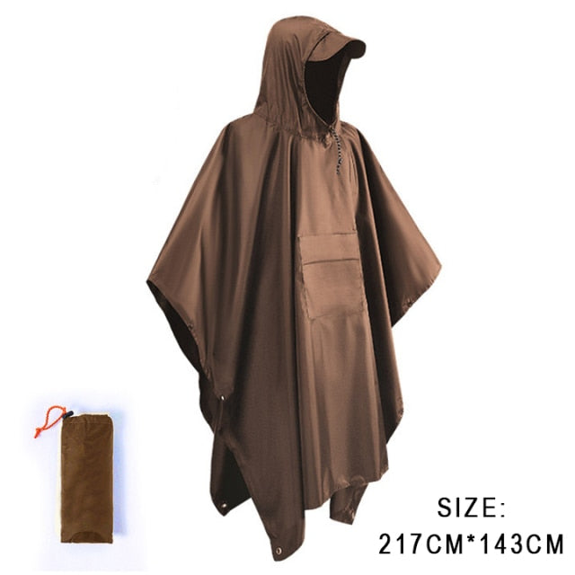 3 In 1 Military Waterproof Rain coat for Men and Women - Happy Health Star